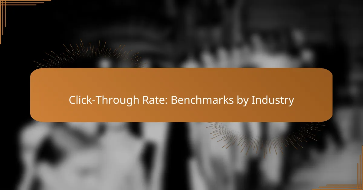 Click-Through Rate: Benchmarks by Industry
